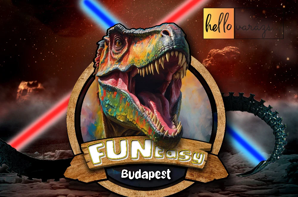 Belépő az egyedi dioráma kiállításra a FUNtasy Budapestbe, palaszaurusz tállal és limonádéval