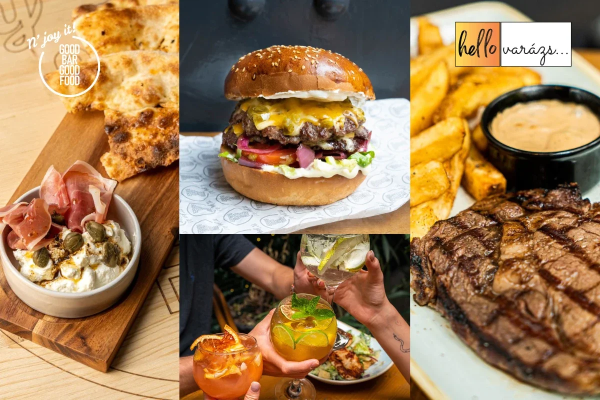 Isteni hamburgerek és más finomságok a GoodBar éttermekben